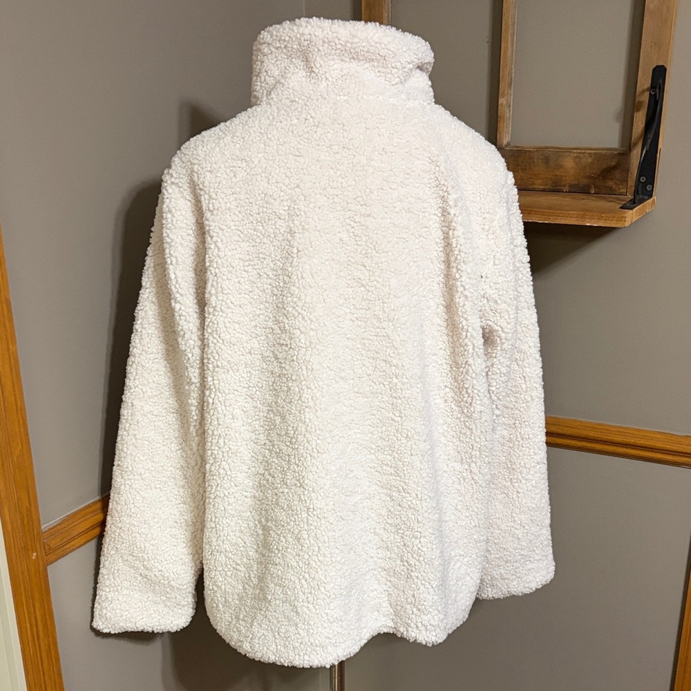 32 degrees cream Sherpa Jacket with pockets
size XXL - Picture 2 of 10